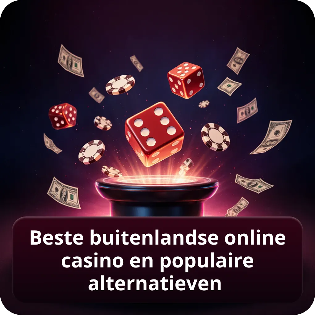 Beste buitenlandse online casino en populaire alternatieven