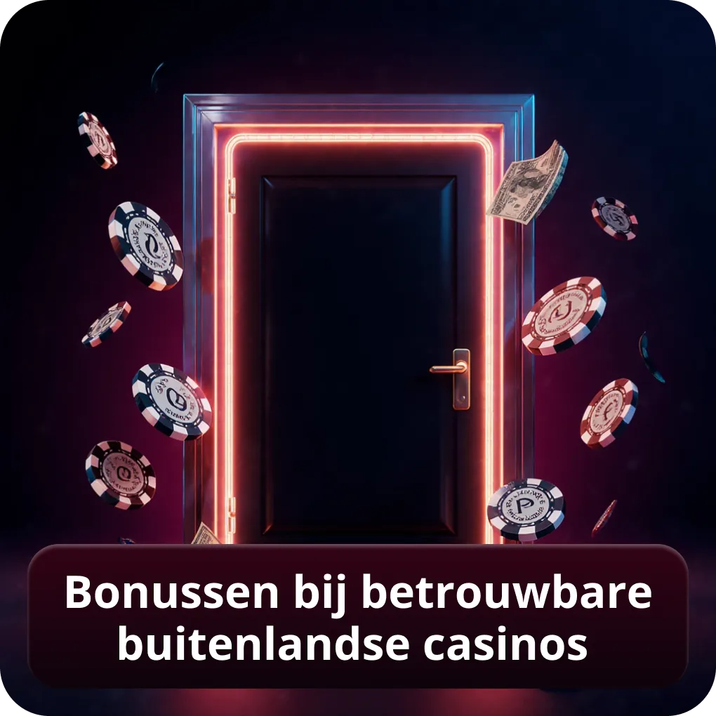 Bonussen bij betrouwbare buitenlandse casinos
